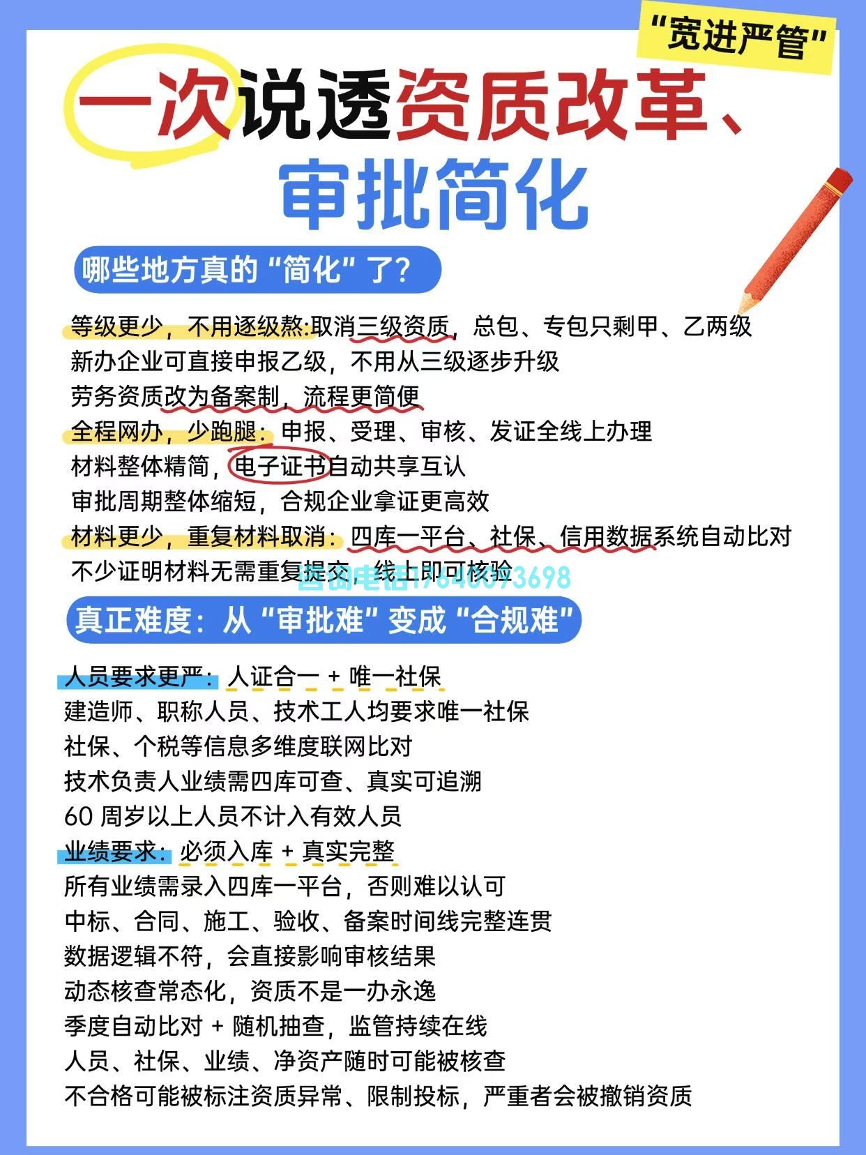 资质审批简化后，办理难度真的降低了吗？工程老板注意(图1)